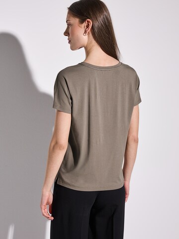 STREET ONE Shirt 'Crista' in Grey