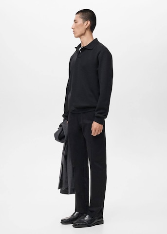 MANGO MAN Sweatshirt 'Bola' in Schwarz