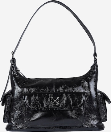 Sac à bandoulière Off-White en noir : devant