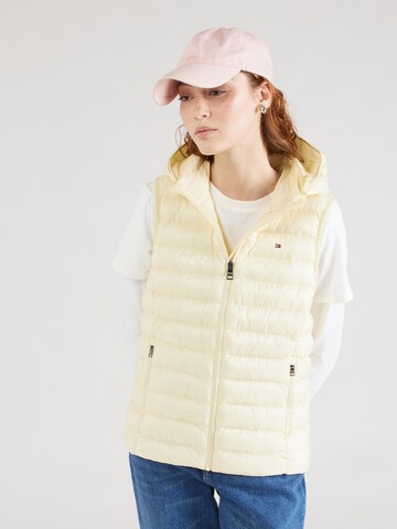 TOMMY HILFIGER Bodywarmer in Geel: voorkant