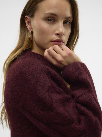 Pull-over 'VMZen' VERO MODA en rouge