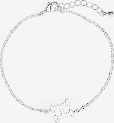Luxenter Bracelet 'Alphabet H' en 19 cm en argent, Vue avec produit
