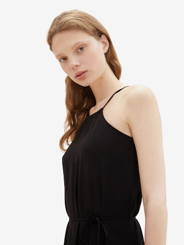 TOM TAILOR DENIM Summer Dress in Black