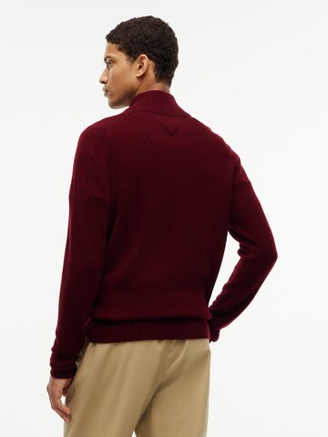 TOMMY HILFIGER Pullover in Rot