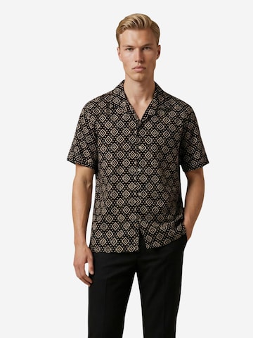 Regular fit Camicia 'GL1018TB' di Gianni Lupo in nero