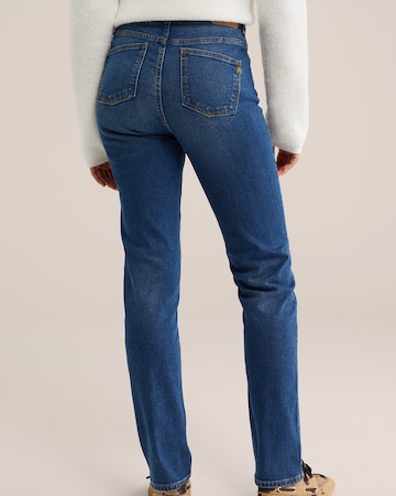 WE Fashion Slimfit Jeans in Blau