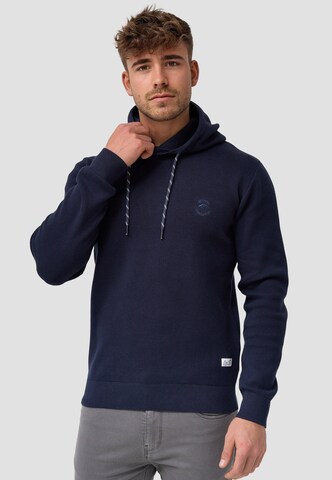 INDICODE JEANS Sweatshirt ' Longview ' in Blue