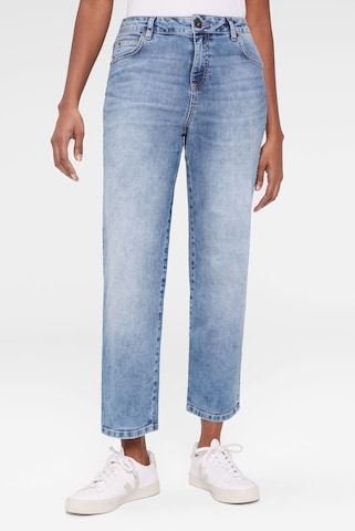 SENSES.THE LABEL Regular Jeans in Blue: front