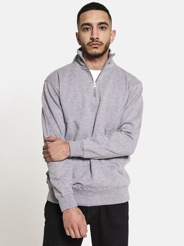 Squad the label Sweatshirt in Grijs: voorkant