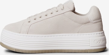 pilka Calvin Klein Sportbačiai be auliuko 'BOLD FLATF': priekis