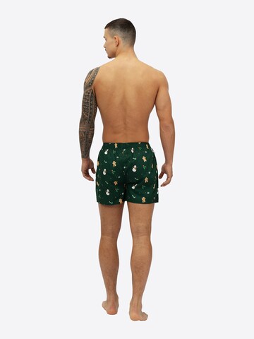 Boxers ' Xmas ' Happy Shorts en bleu