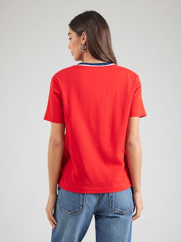 Tricou de la Calvin Klein Jeans pe roșu