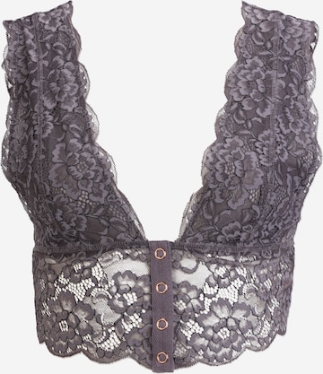 Free People Bra 'HEARTBREAKER' in Grey: front