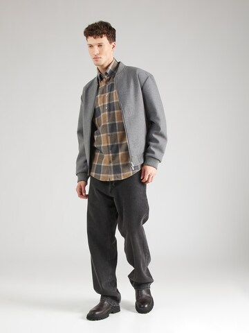 Comfort Fit Cămașă 'Wilton' de la Bruun & Stengade pe maro