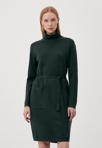 Finn Flare Jurk 'Cozy' in Groen: voorkant