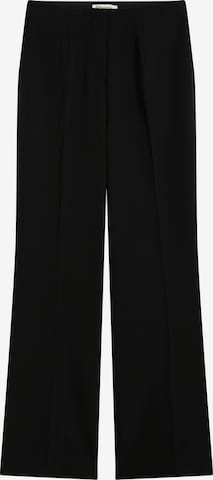 Loosefit Pantaloni con piega frontale di bonprix in nero: frontale