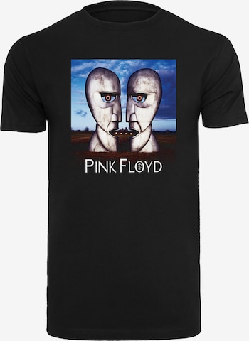 F4NT4STIC Shirt 'Pink Floyd The Division Bell' in Zwart: voorkant