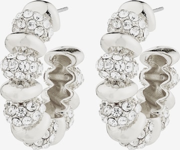 PilgrimNaušnice ' Delphine ' - srebro boja: prednji dio