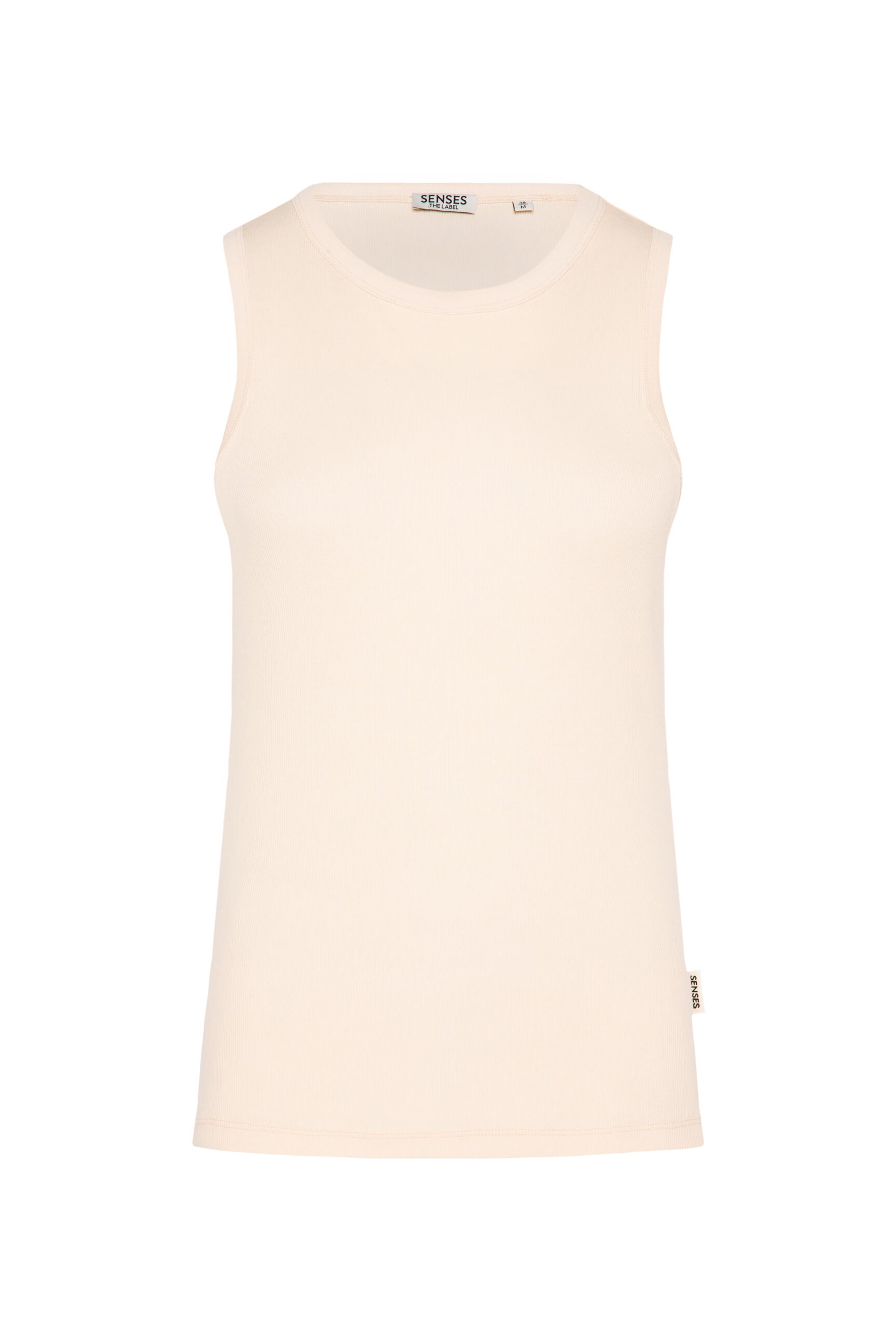 SENSES.THE LABEL Top in Brown: front