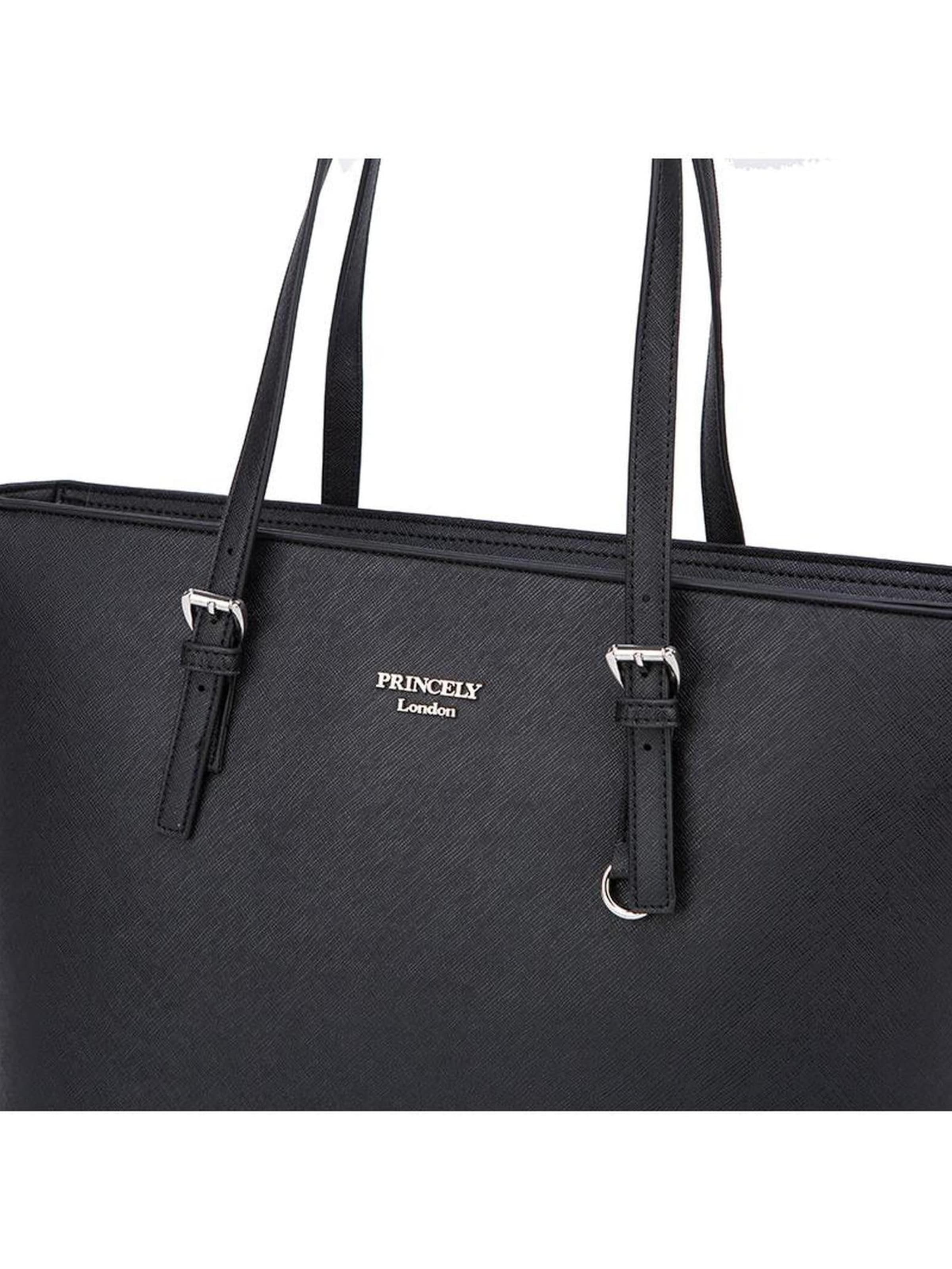 Cabas 'Beverly' Princely London en noir