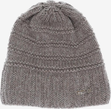 Eisglut Hat & Cap in One size in Beige: front