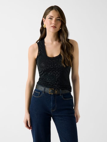 MARCIANO LOS ANGELES Top in Black: front