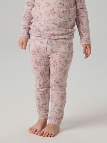 NAME IT Skinny Leggings 'NMFWANG' i lila: framsida