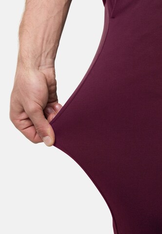Coupe slim Pantalon chino 'Burch' JEFF en rouge