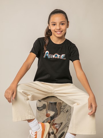 T-Shirt 'Sparky' Deeluxe en noir : devant