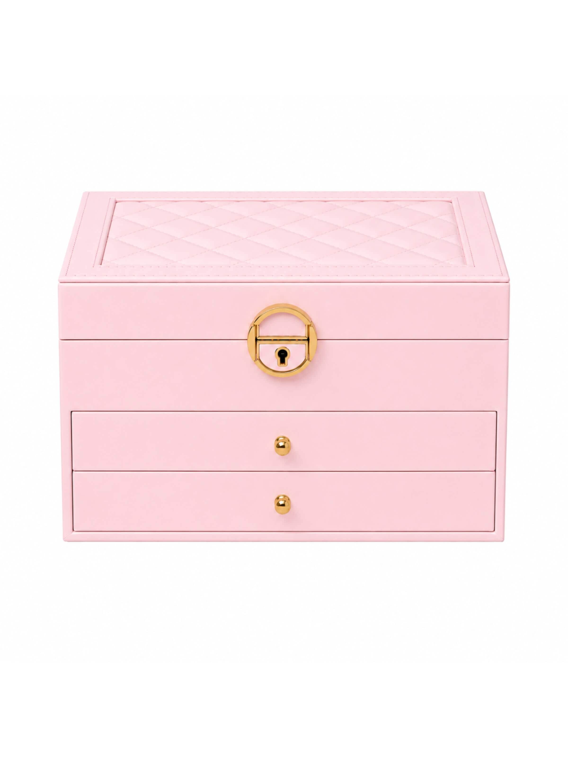 MEVYRA Jewelry Storage in Pink: front