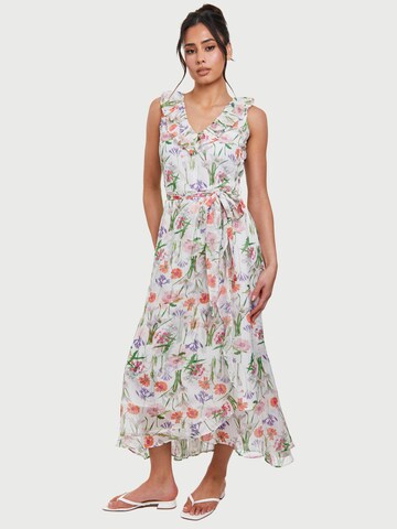 Robe South Beach en mélange de couleurs : devant