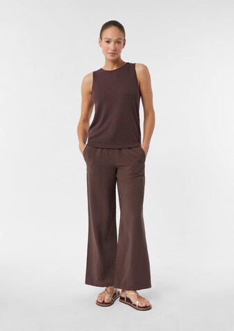 comma casual identity Loose fit Trousers in Brown: front
