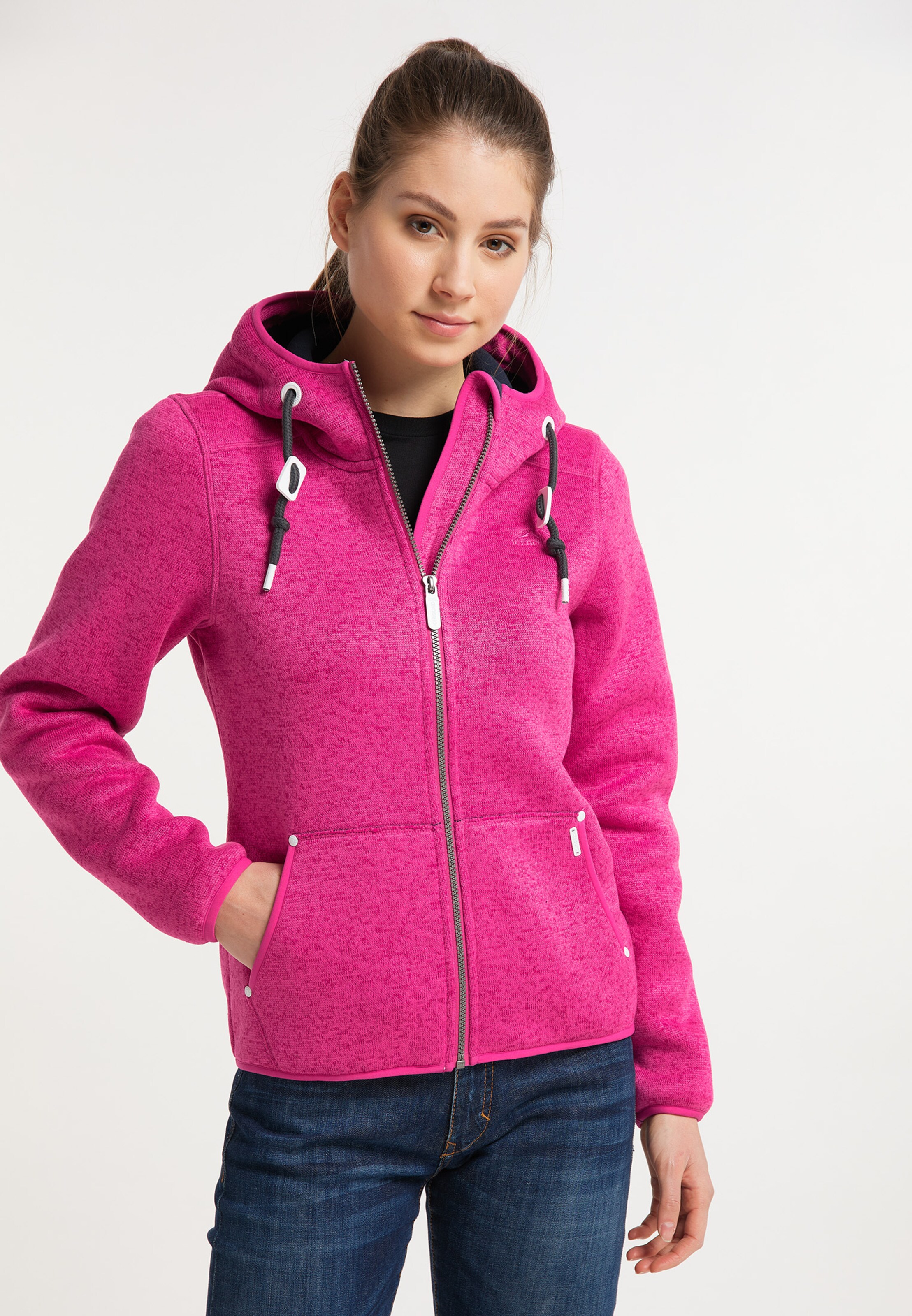 pink wool jacket ladies