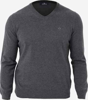 Pullover di Jimmy Sanders in grigio: frontale