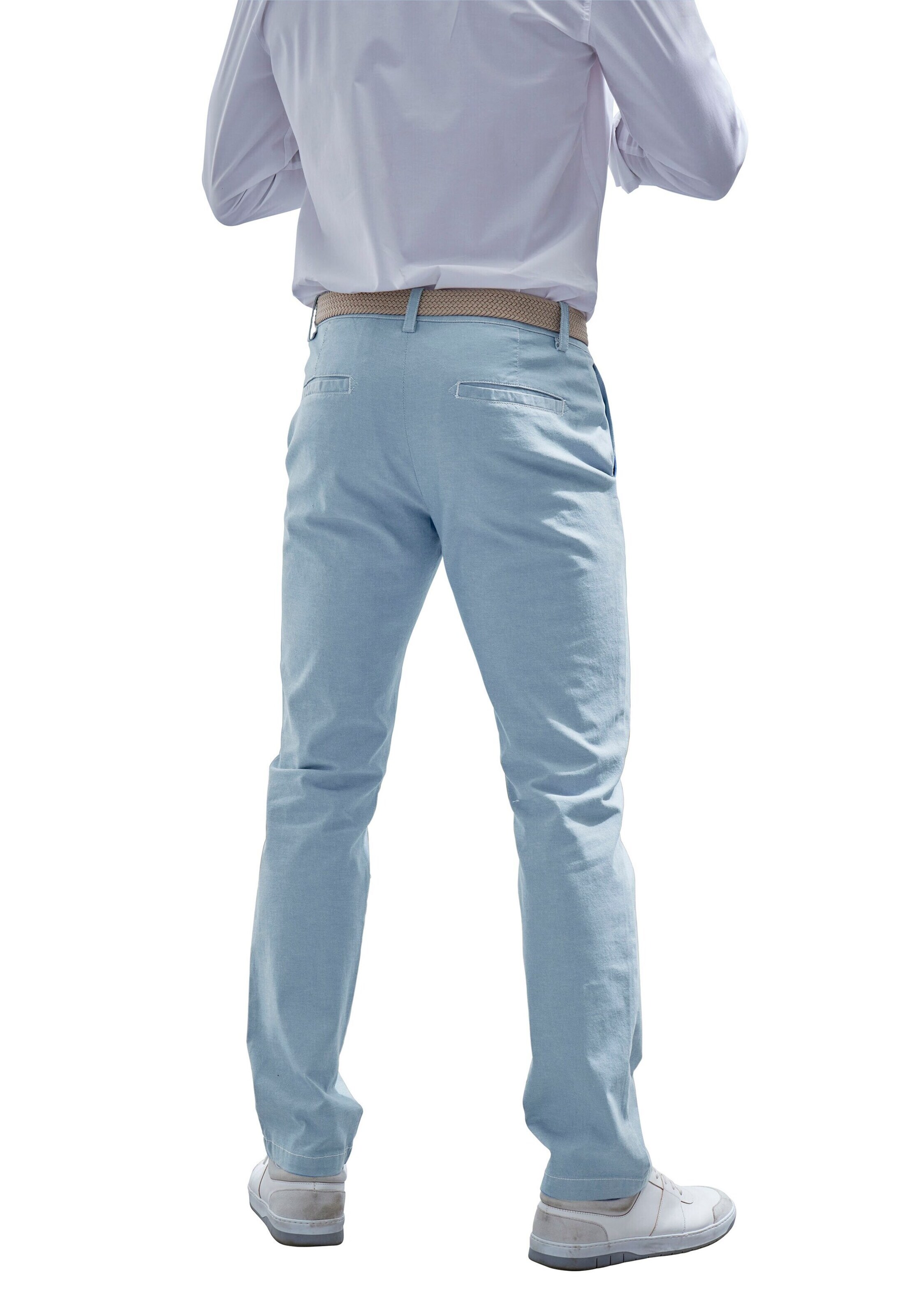 JOHN DEVIN Regular Chino trousers in Blue