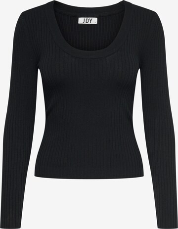 JDY Sweater 'Plum' in Black: front