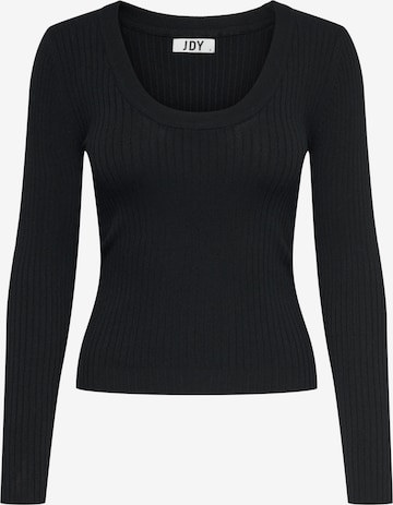 JDY - Pullover 'Plum' em preto: frente