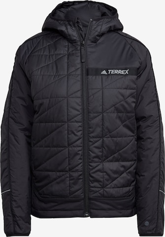 ADIDAS TERREX Outdoorová bunda 'Multi Insulated ' - Čierna: predná strana