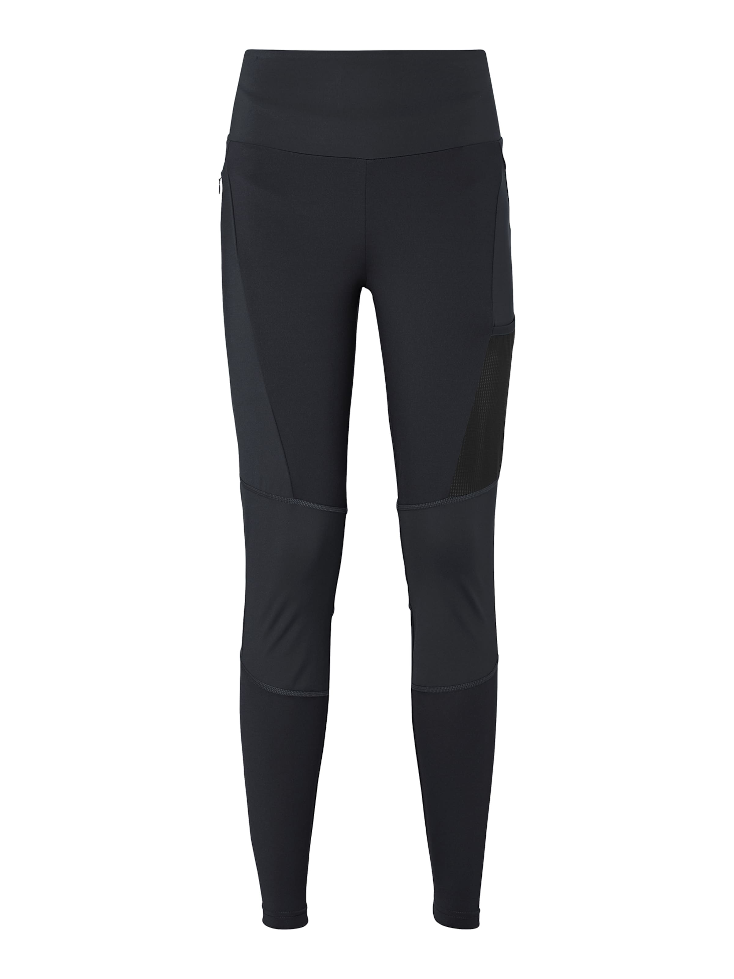 VAUDE Skinny Outdoorbroek 'Scopi II' in Zwart: voorkant