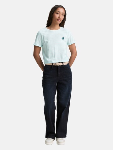 TOM TAILOR T-Shirt in Blau