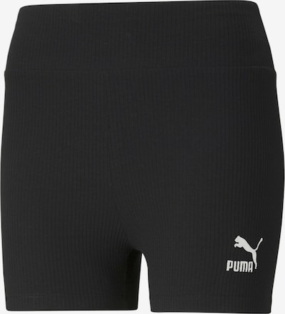 fekete PUMA Leggings 'Classics Rib Short Tights', Termék nézet