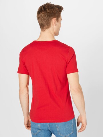 T-Shirt GREENBOMB en rouge