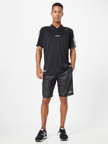 ADIDAS ORIGINALS Regular Board Shorts 'Graphics Common Memory' in Black