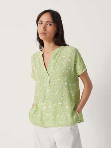 Someday Blouse 'Zeomina' in Green: front