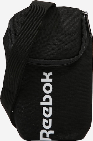 Reebok Спортна чанта в черно: отпред