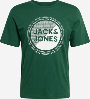 JACK & JONES Μπλουζάκι 'LOYD' σε πράσινο: μπροστά