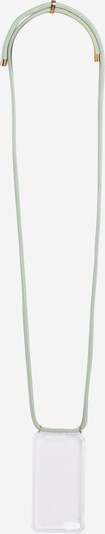 Phonelace Protection pour Smartphone en menthe / transparent, Vue avec produit
