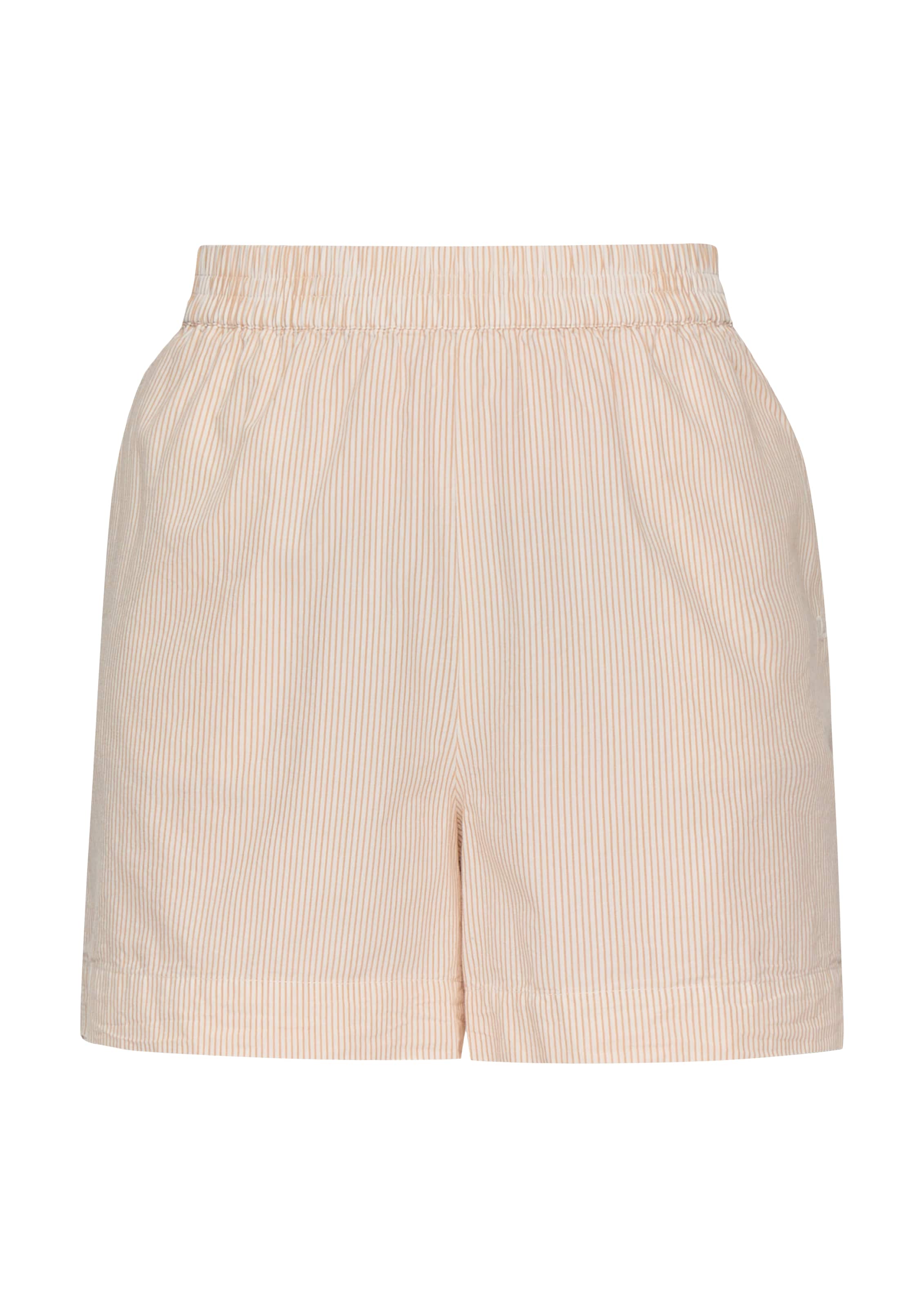 QS Broek in Beige: voorkant