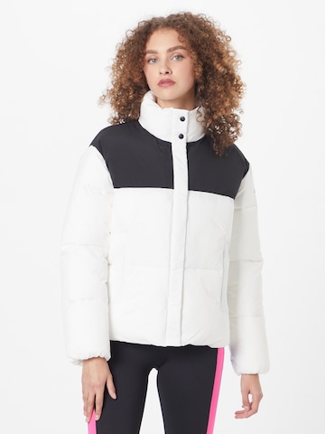 Champion Authentic Athletic Apparel Winter jacket 'Legacy' in White: front