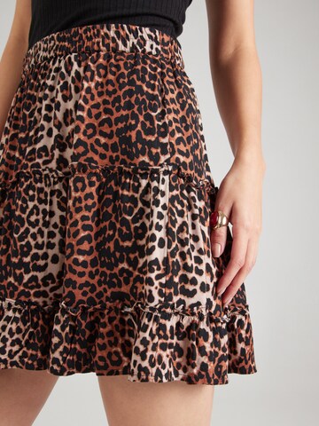 PIECES Skirt 'PCNYA' in Beige